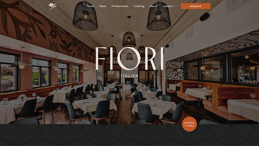 Fiori Italian website